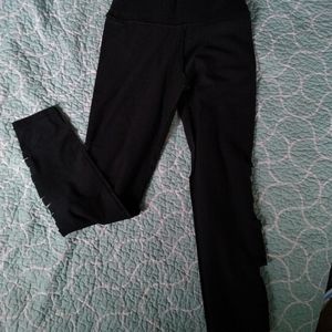 Aerie Side Slit Cotton/spandex Legging